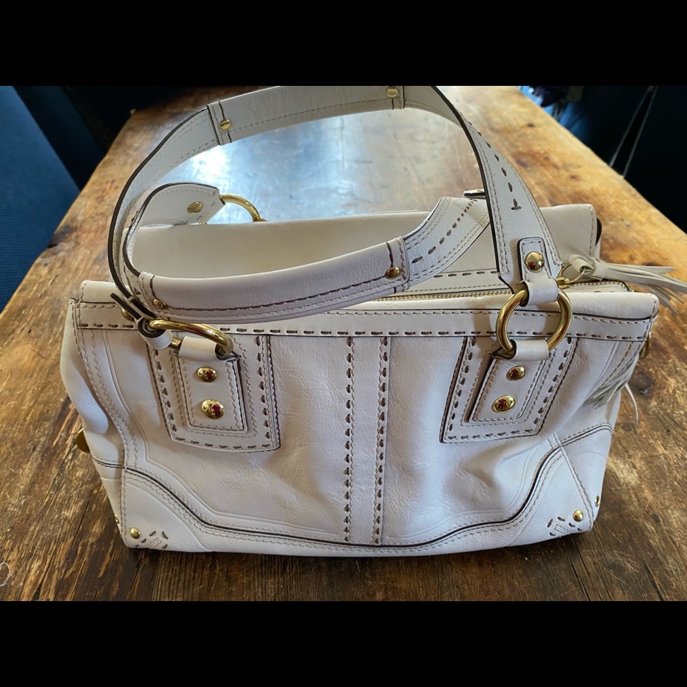 Coach Handbag White
